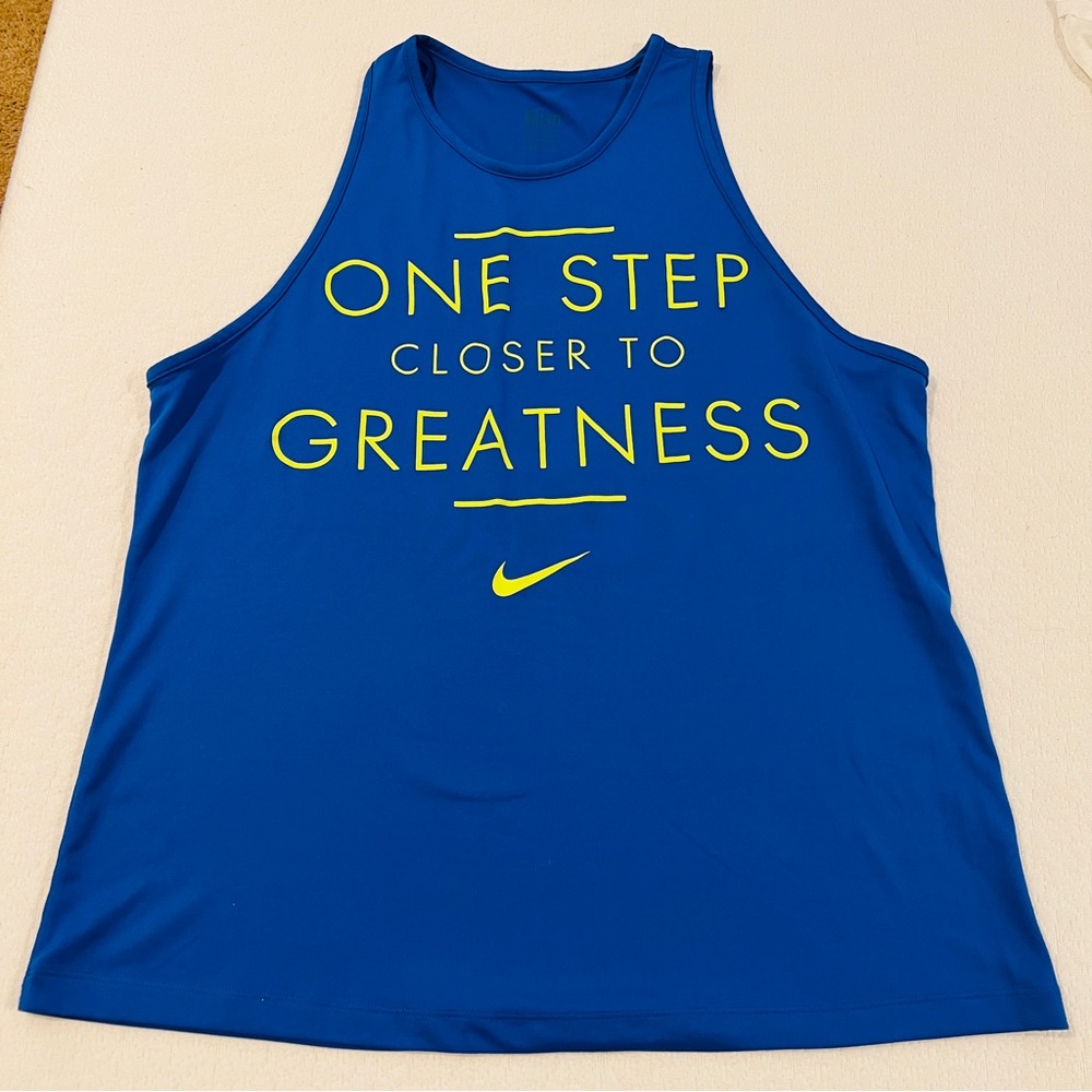 Nike Graphic Tank - One Step Closer to Greatness